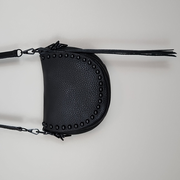 Rebecca Minkoff Handbags - Rebecca Minkoff Black Leather Crossbody Bag